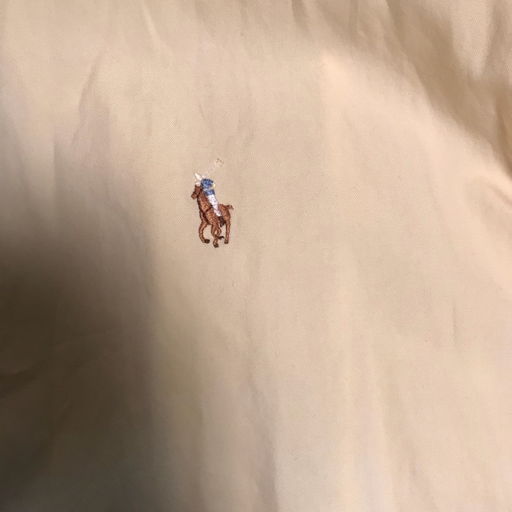 Polo Ralph Lauren Yellow Button Up